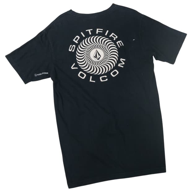 VOLCOM × SPITFIRE 볼컴 스핏파이어 협업 포켓 반팔티셔츠 M