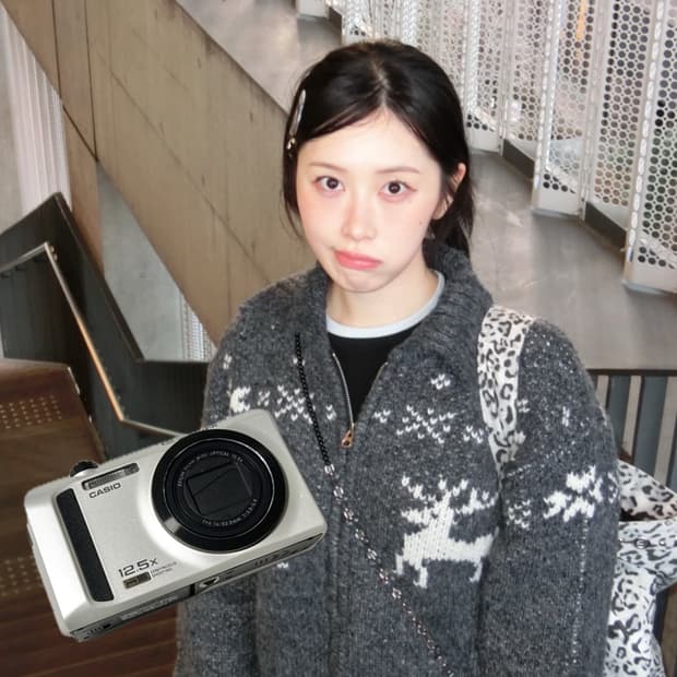 예쁜 핑크 빛 쿨톤 디카 카시오 엑슬림 ex-zr300 작례o