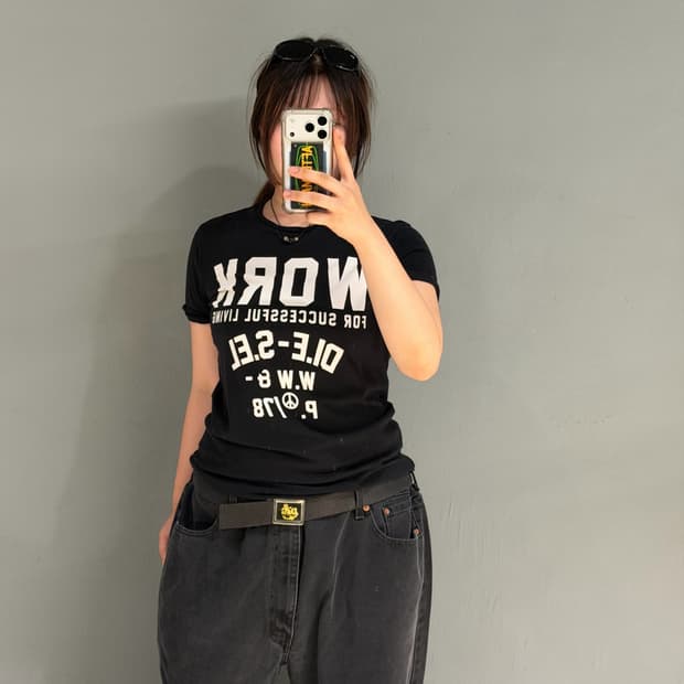 Diesel lettering detail t-shirt