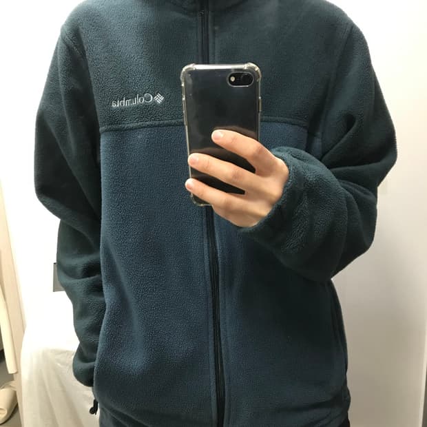 컬럼비아 플리스 집업