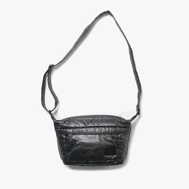  PORTER "Black Coating Shoulder Bag"