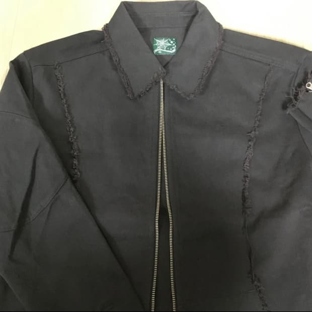 TCM cut out trucker jacket