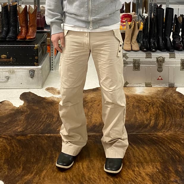 THEORY bdu cargo boots-cut pants 띠어리 부츠컷