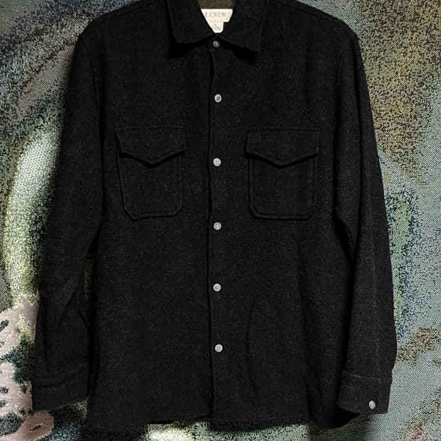 [M] J.CREW 헤비울 포켓 셔츠자켓