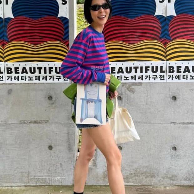 [새 상품] 빔즈보이 스트라이프 긴팔 티셔츠