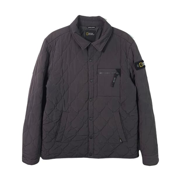 내셔널지오그래픽 카라 퀼팅 자켓 경량패딩 XL