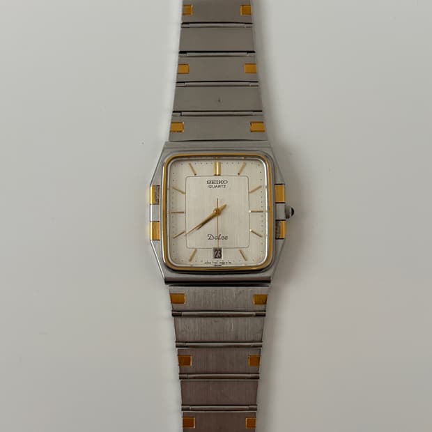 80s dolce combi square quartz