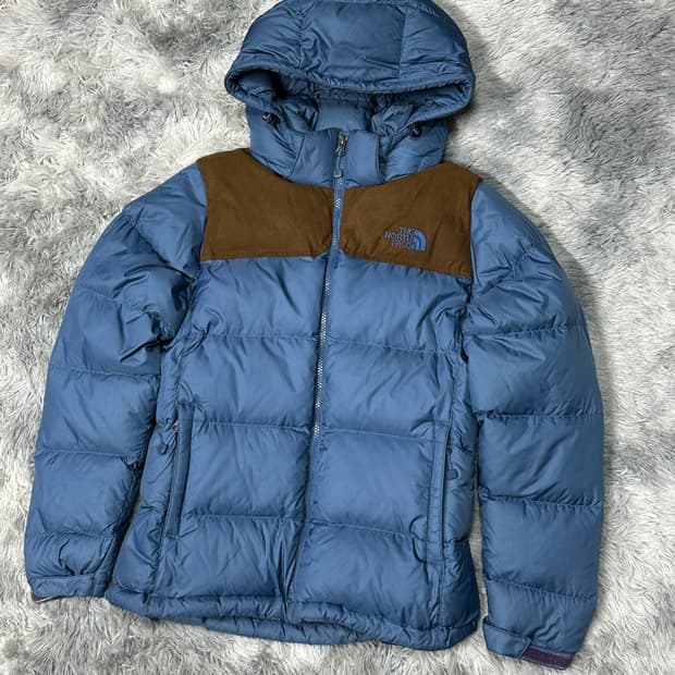 노스페이스 700 화이트라벨 후드패딩 s