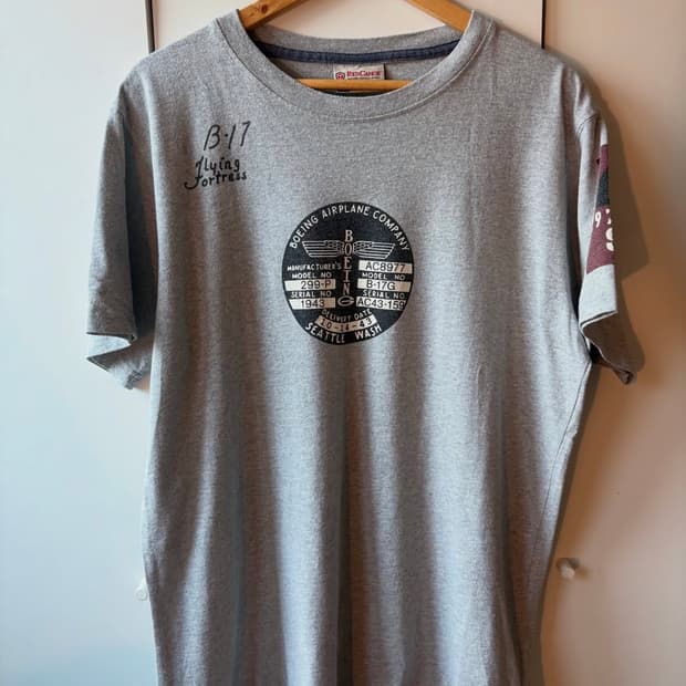 VTG BOEING B•17 Tshirts (USA MADE)