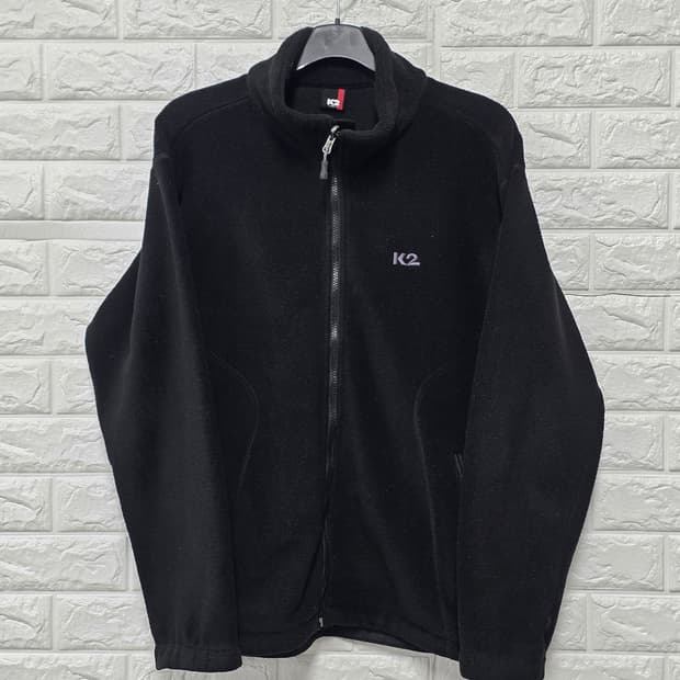 택포) K2 검정색 플리스 후리스 100