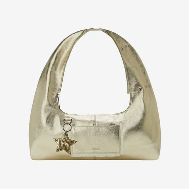 히에타 티나백 골드 Tanny Keyring 포함