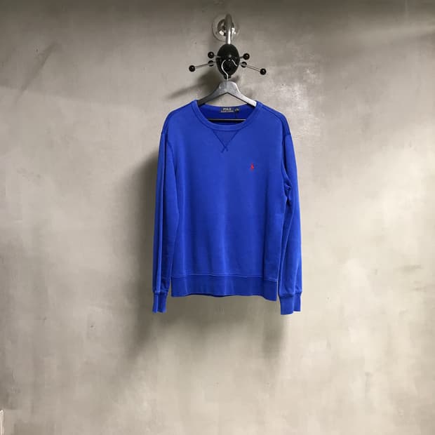 폴로 랄프로렌 맨투맨 블루 M
