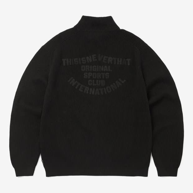 디스이즈네버댓 Washed Full Zip Cardigan 