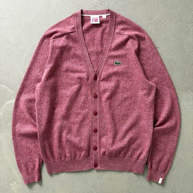 Lacoste Cotton Knit Cardigan
