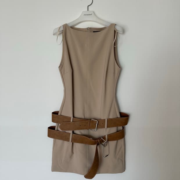 자라 벨트 원피스