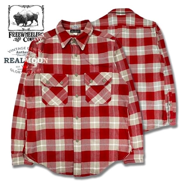 [17]프리휠러스 "NOMAD" 노마드 플란넬 워크 셔츠