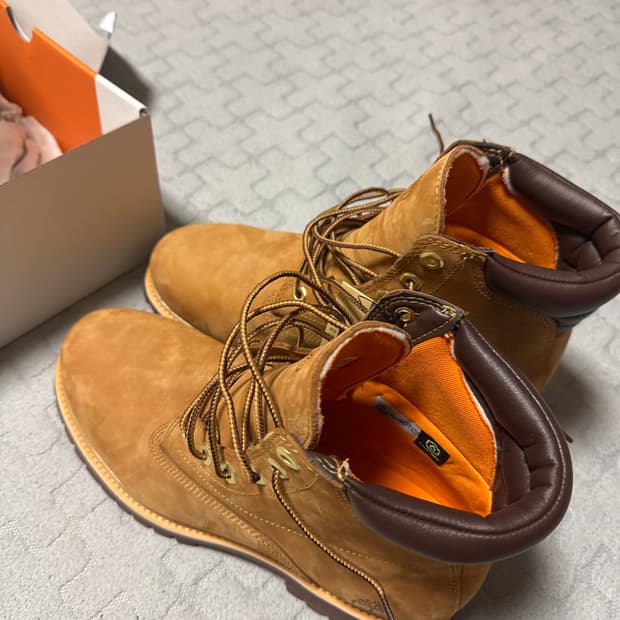 팀버랜드 6인치 워터프루프 위트 브라운 새상품