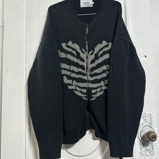 엑스톤즈 보운 니트집업