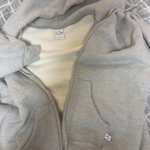 아킴보클럽 집업후디 헤더그레이 L