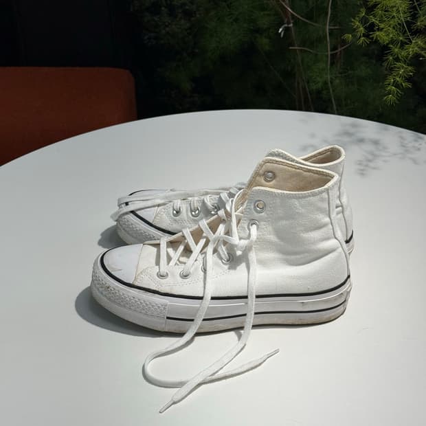 컨버스 화이트 척 테일러 