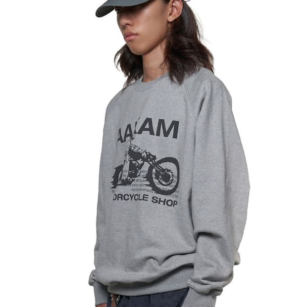 AAKAM / 아캄 / 남여공용 / 바이커 맨투맨