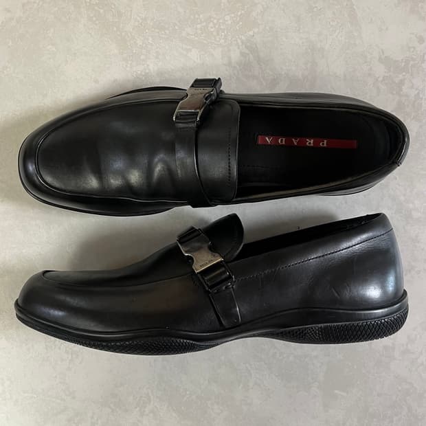 Prada Sports Buckle Loafers