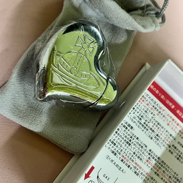 비비안웨스트우드 하트라이터 실버