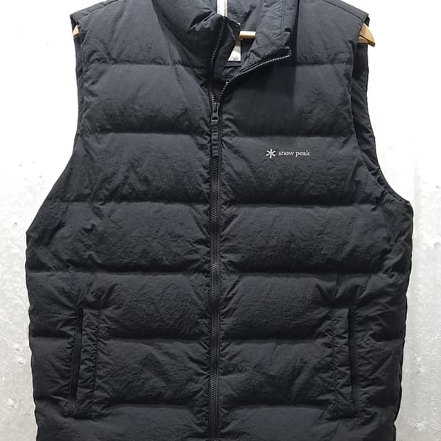 snow peak 다운 패딩조끼 105  