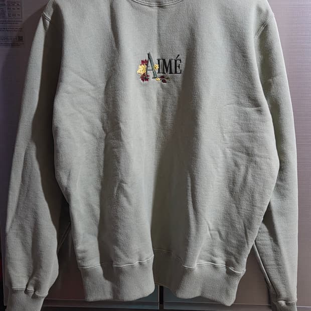 에임레온도르 올리브그린 스웻셔츠 사이즈XL