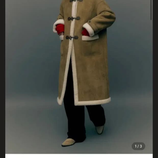 레이브 RAIVE 토글롱무스탕 Toggle Long Mustang