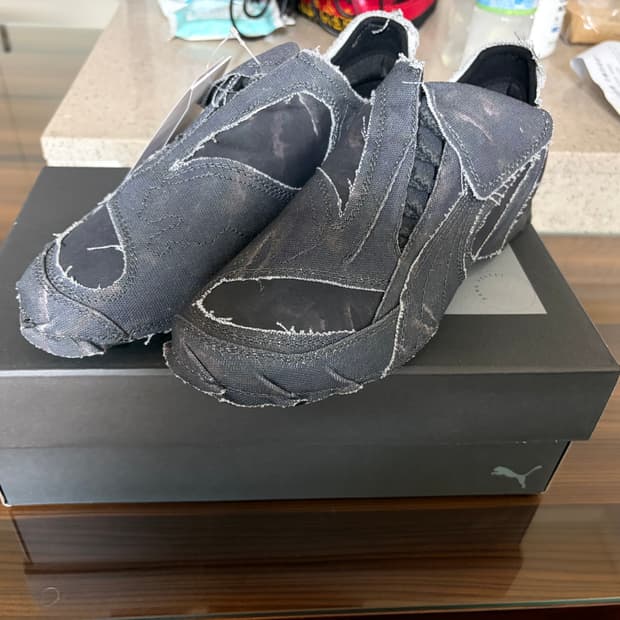 푸마 X 지용 킴 V-S1 크래프트 DW 블랙 270