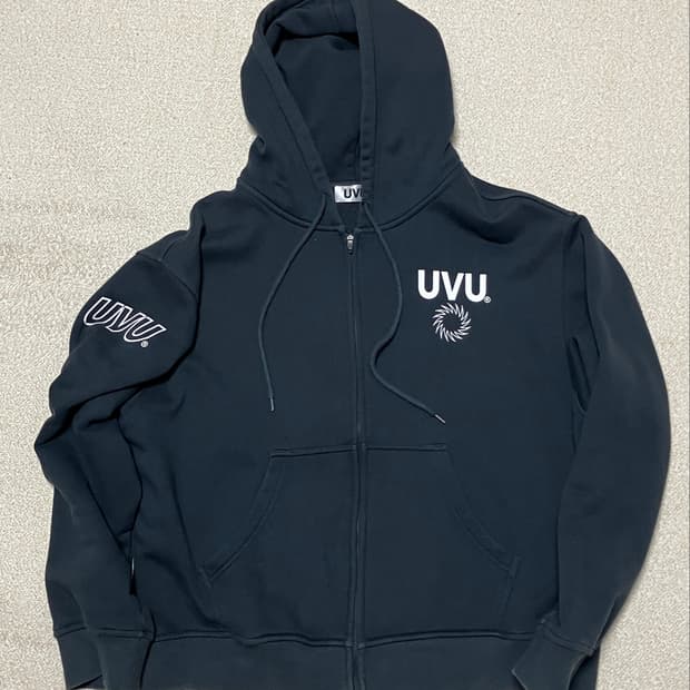 UVU 파리 후드집업 L
