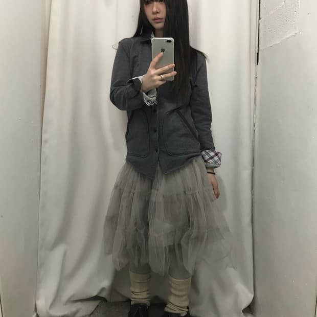 버버리 블랙라벨 포켓 셔츠 (스웨트셔츠 재질)