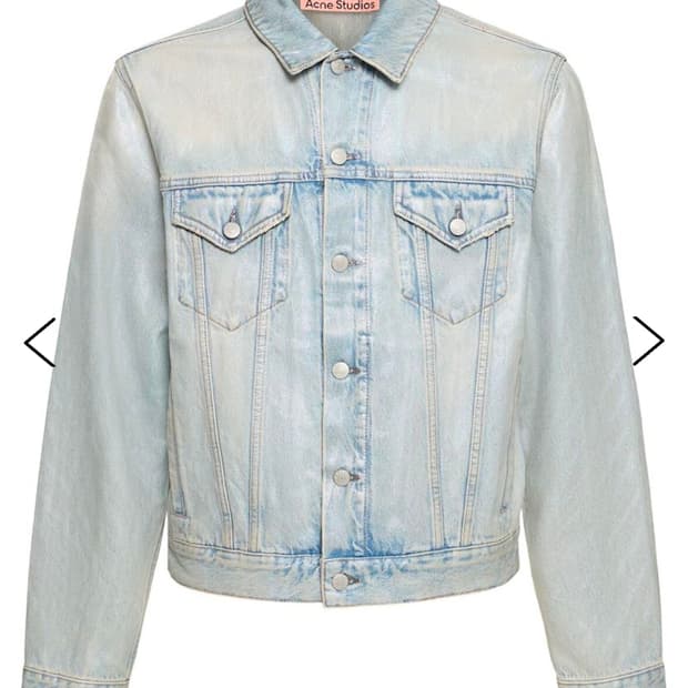 아크네 코티드 데님자켓 50사이즈 