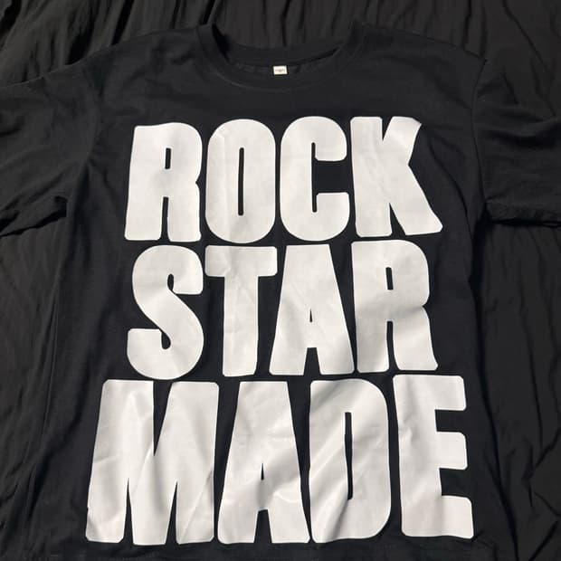 Rock star made t shirt 플레이보이 티셔츠