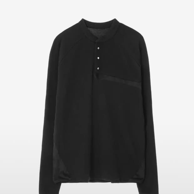 누피크 와플 롱슬리브 블랙