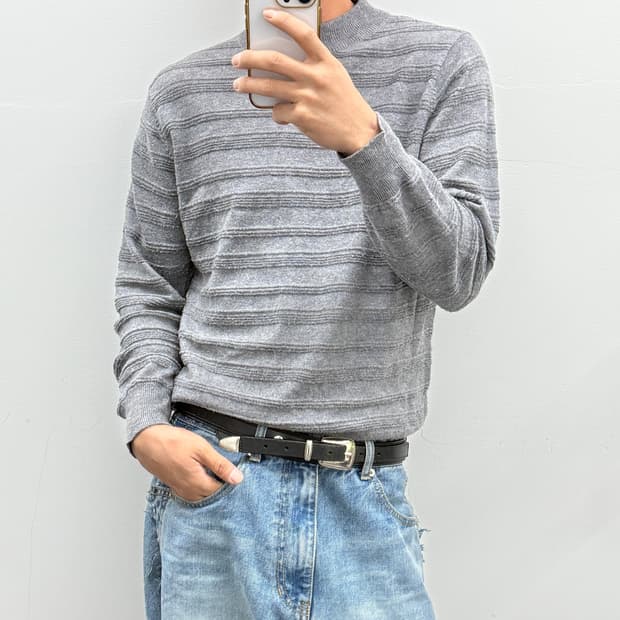 노네임 남성 니트