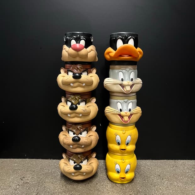 90s 루니툰즈 3D 머그컵