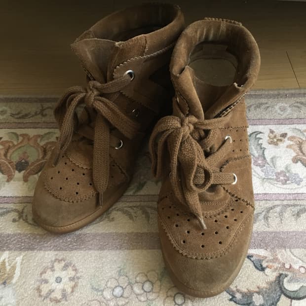 이자벨마랑 바비 하이탑 스니커즈 38