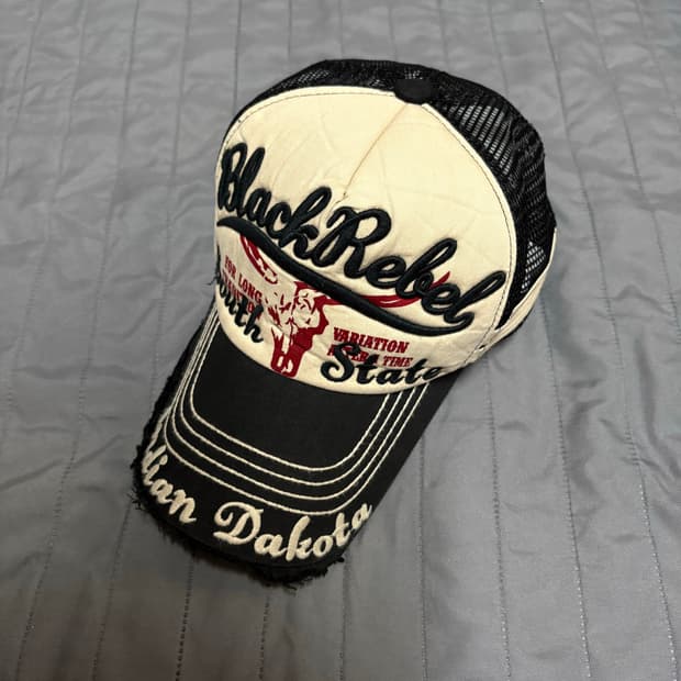 블랙라벨 메쉬 볼캡 (블랙)