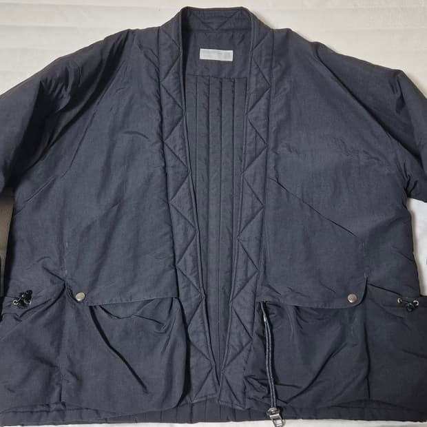 로우로우 padded 마고 쟈켓 블랙 L