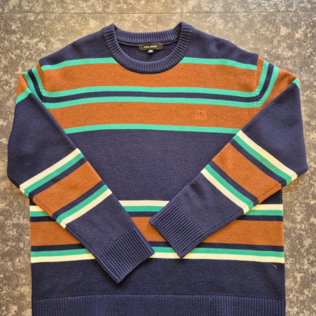 (ZUCA_SPACE)의 스트라이프 니트 스웨터