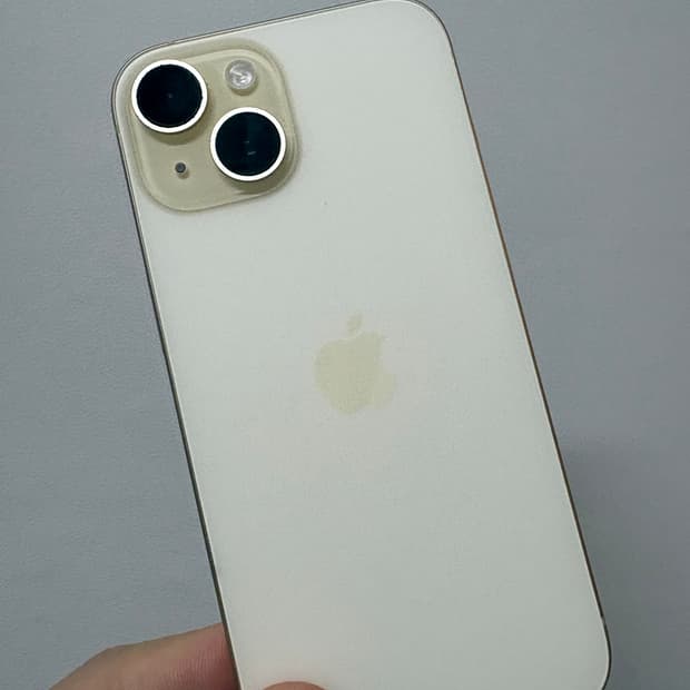 아이폰 15 옐로우 128기가 판매합니다🙂