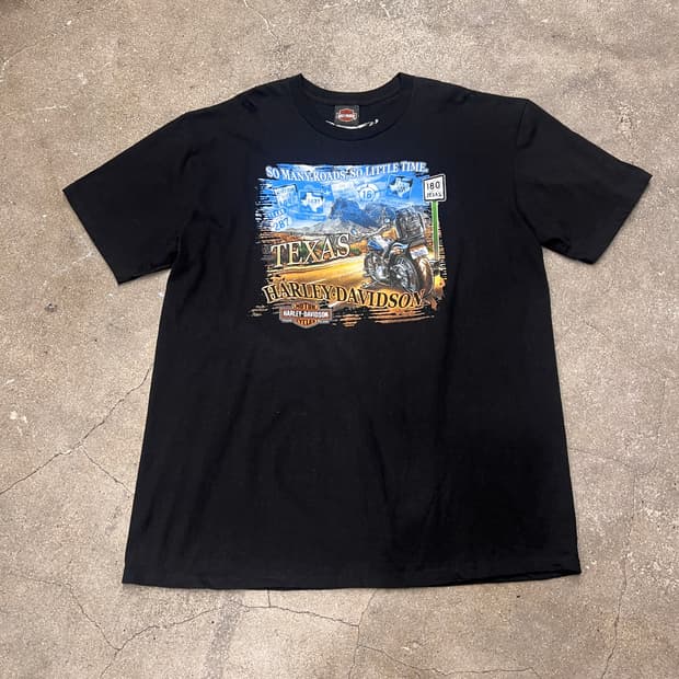 오스틴 할리데이비슨 텍사스 티셔츠