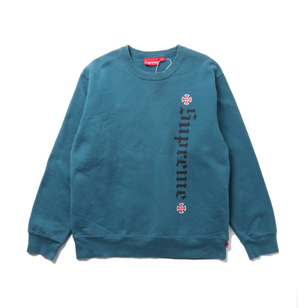 슈프림 Supreme Independant Crewneck