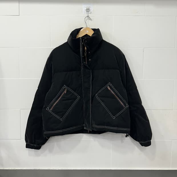 마뗑킴 스티치 코팅 패딩