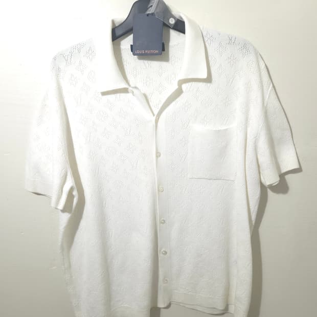 루이비통 풀 모노그램 반팔 셔츠