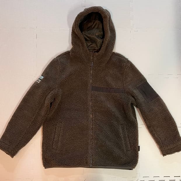 머렐 여성 뽀글이 후드 플리스 사이즈100