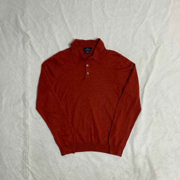 브룩스브라더스 카라 니트 