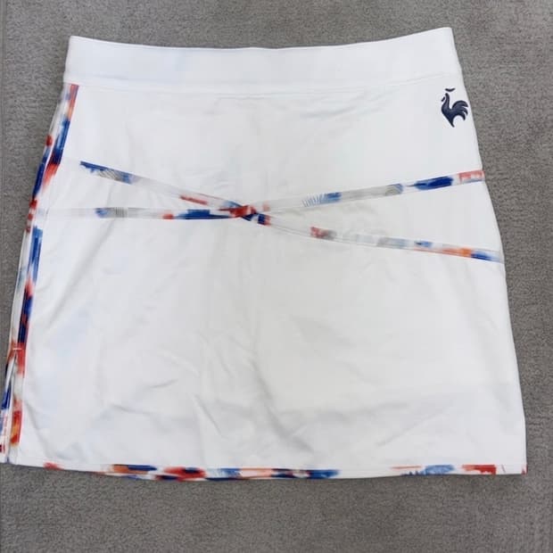 [S급] 🇫🇷르꼬끄 스포르티브 골프 스커트 화이트 S